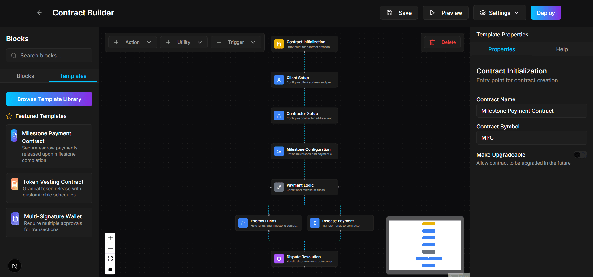 Dashboard preview